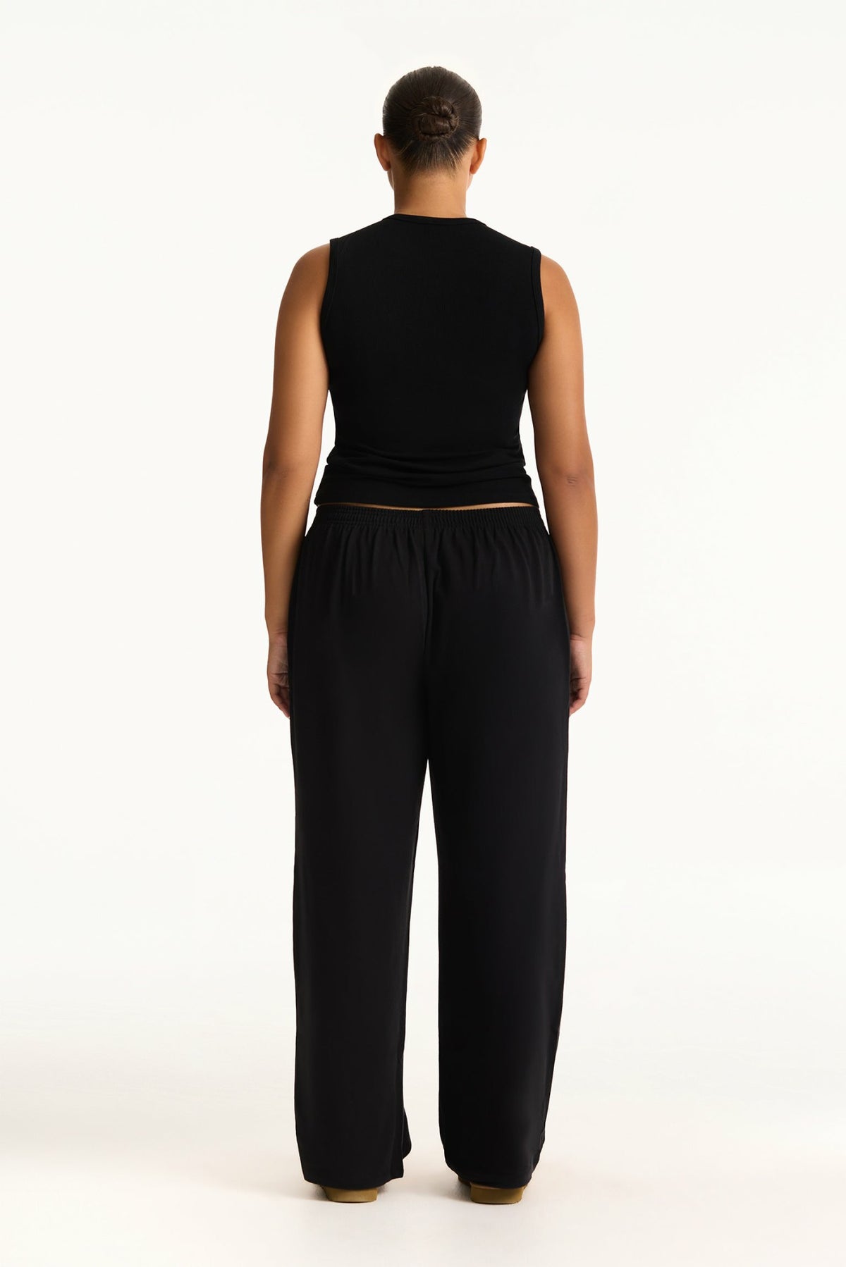 RIBBED MODAL BODY MUSCLE TANK - ONYX | SET ACTIVE