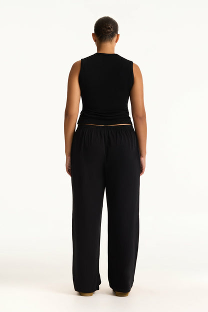 RIBBED MODAL BODY MUSCLE TANK - ONYX | SET ACTIVE
