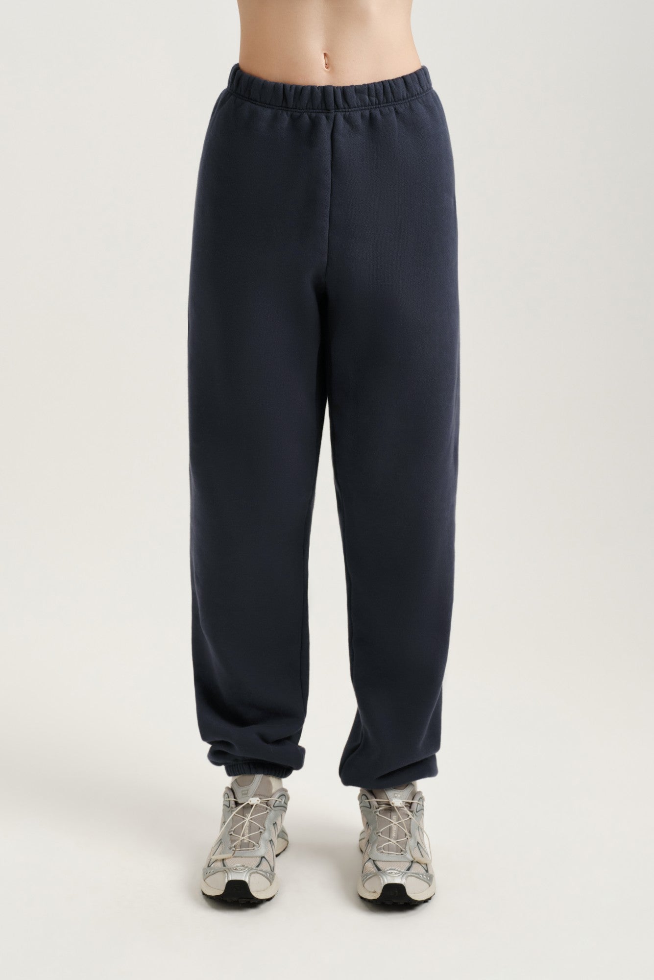 MIDWEIGHT SWEATS STAPLE OLD SCHOOL SWEATPANTS - INDIGO | SET ACTIVE