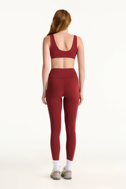 BREATHE 1.0 CONTRAST WRAP BRA - SNAPPER | SET ACTIVE
