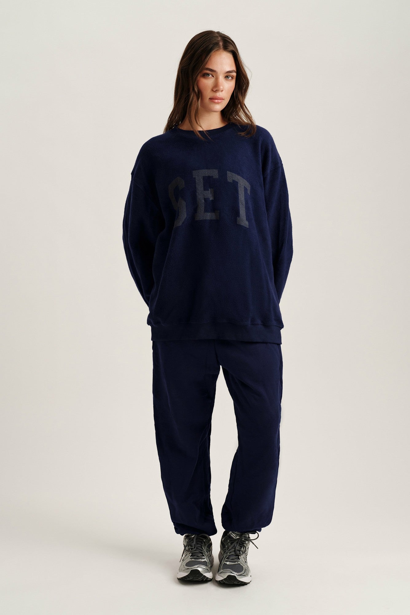 MIDWEIGHT SWEATS STAPLE LAYERED SWEATS - TETHER | SET ACTIVE