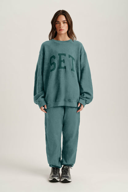 MIDWEIGHT SWEATS STAPLE LAYERED SWEATS - SYNC | SET ACTIVE