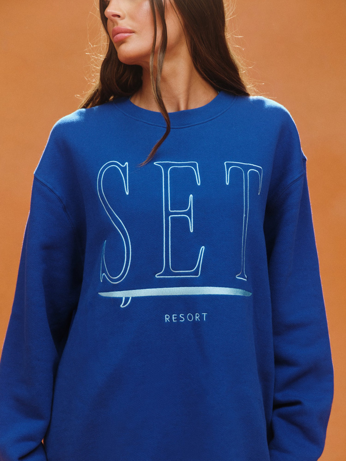MIDWEIGHT SWEATS STAPLE SET RESORT CREWNECK - MAUI | SET ACTIVE