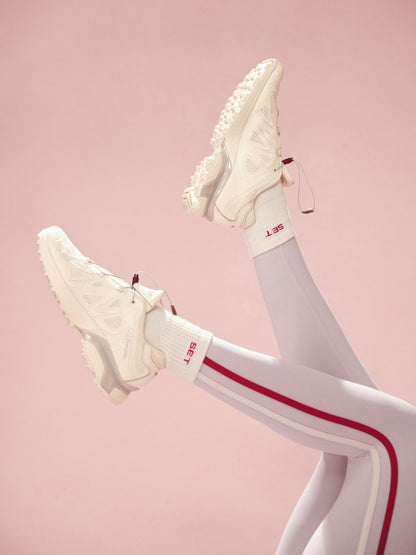 SET SHORTY SOCKS - CREAM/VERSE | SET ACTIVE