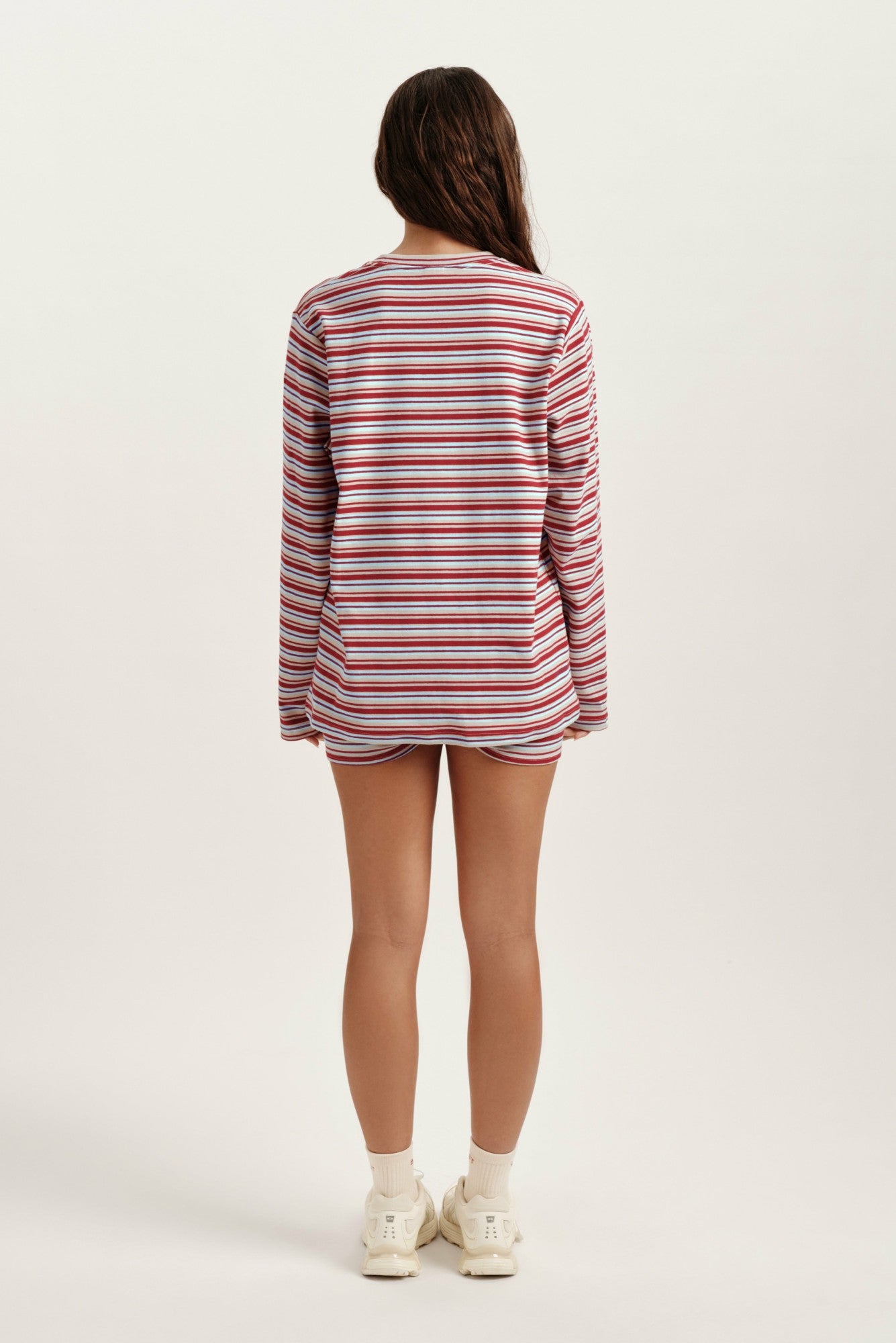 STRIPE JERSEY STRIPE OVERSIZED LONG SLEEVE - LYRIC | SET ACTIVE