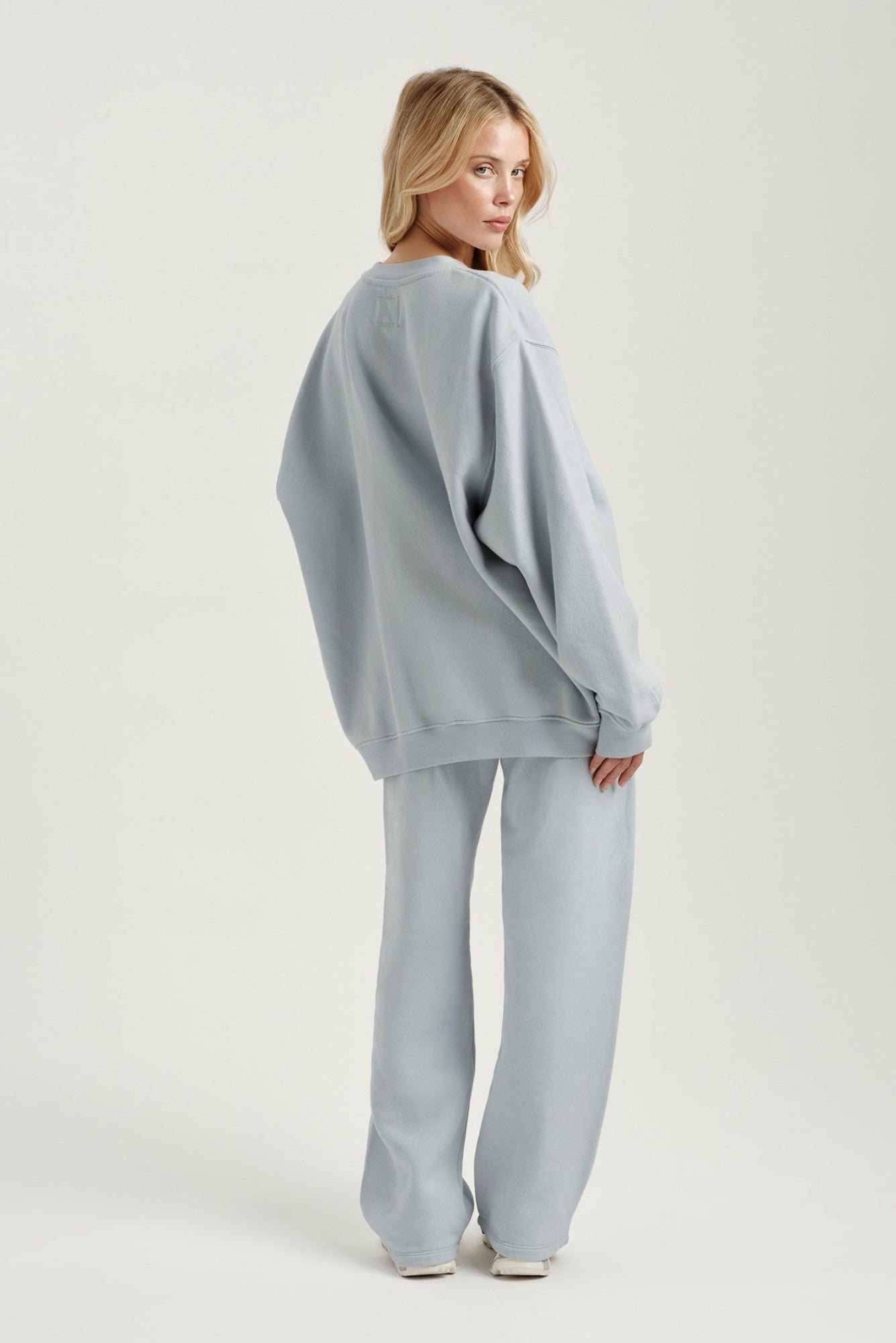 MIDWEIGHT SWEATS STAPLE SET CREWNECK - BLUSH | SET ACTIVE