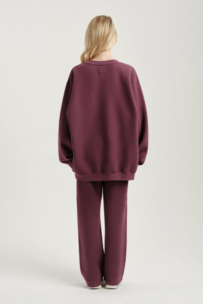 MIDWEIGHT SWEATS STAPLE SET CREWNECK - ROSEBUD | SET ACTIVE