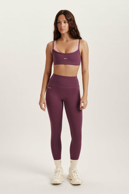 BREATHE 1.0 LAYERED MOVE BRA - ROSEBUD | SET ACTIVE