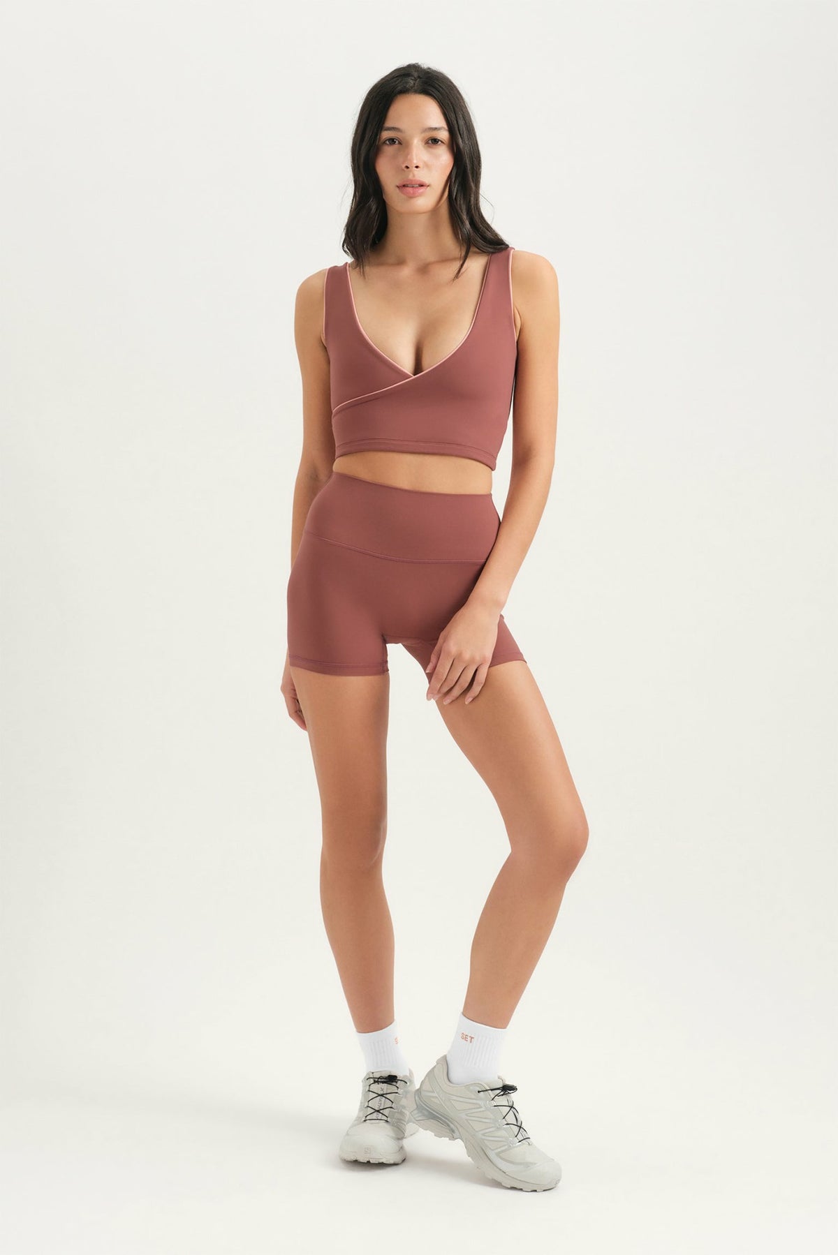 BREATHE 1.0 CONTRAST WRAP TANK - EMBER | SET ACTIVE