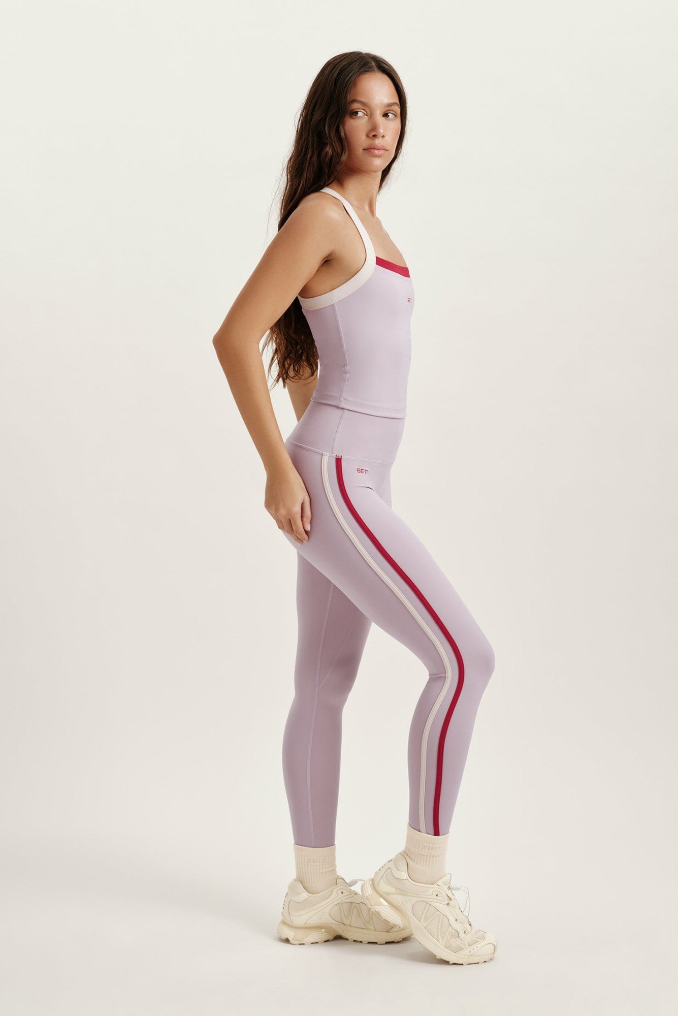 LUXFORM® LUX DUO STRIPE LEGGINGS - SONNET | SET ACTIVE