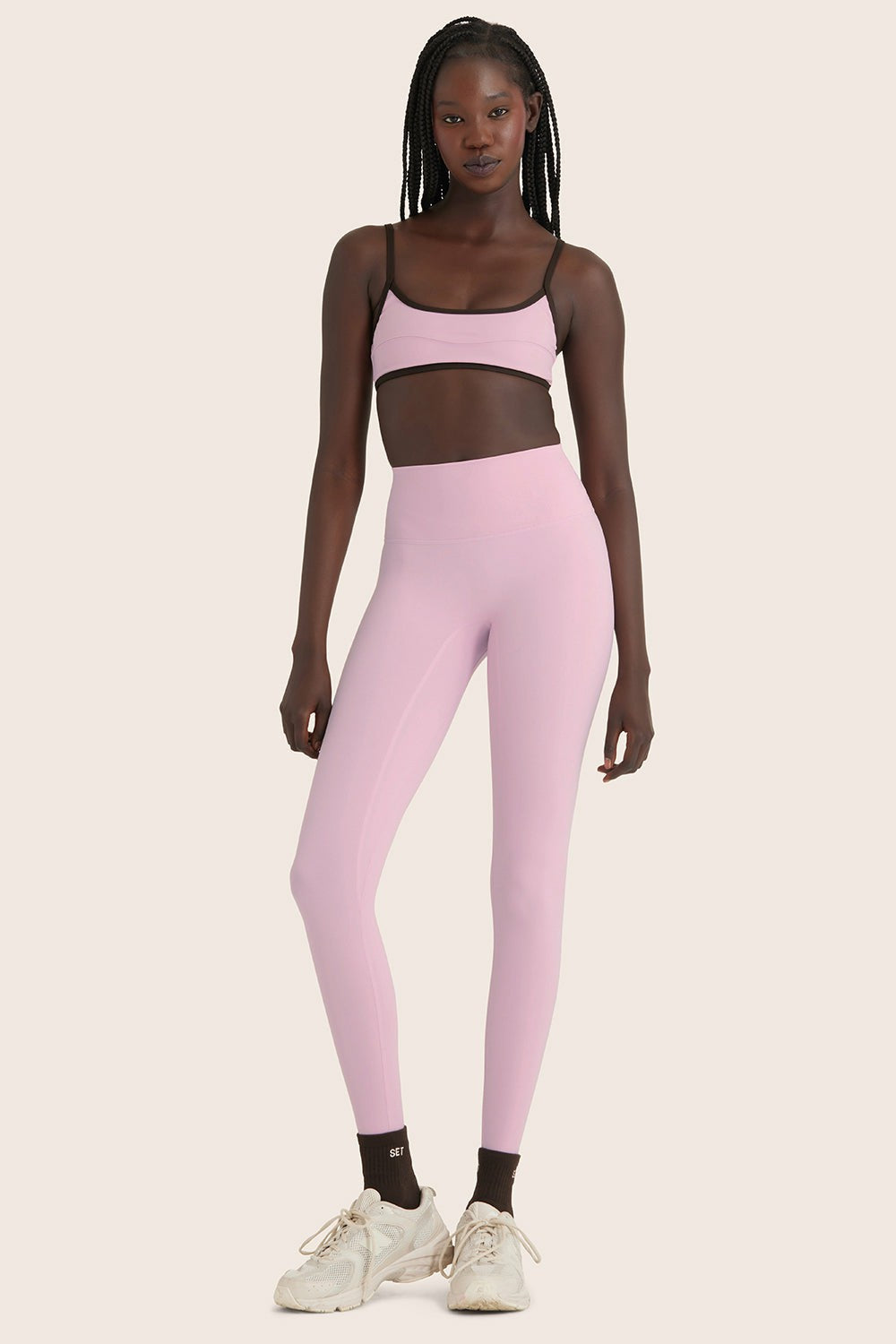 SPORTBODY® SPORTY HIGH-RISE LEGGINGS - SWIRL | SET ACTIVE