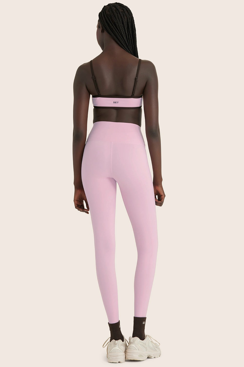 SPORTBODY® SPORTY HIGH-RISE LEGGINGS - SWIRL | SET ACTIVE