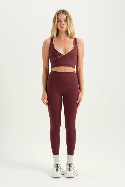BREATHE 1.0 CONTRAST WRAP TANK - SAHARA | SET ACTIVE