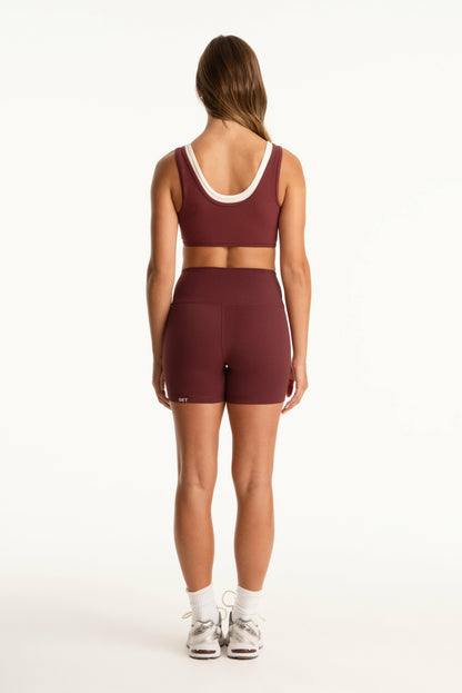 BREATHE 1.0 PARKE SHORTS - RHUBARB | SET ACTIVE