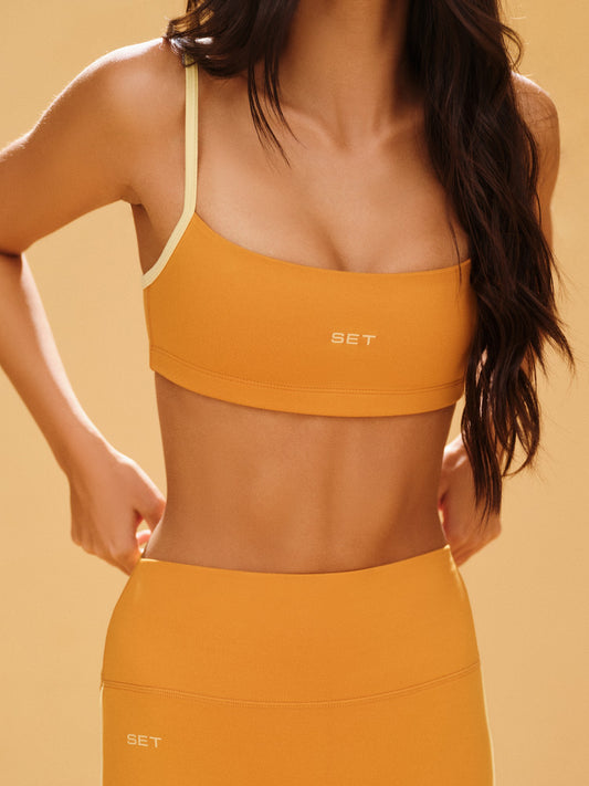FORMCLOUD® CLOUD 90'S BRA - ORANGE SODA (ORANGE) | SET ACTIVE