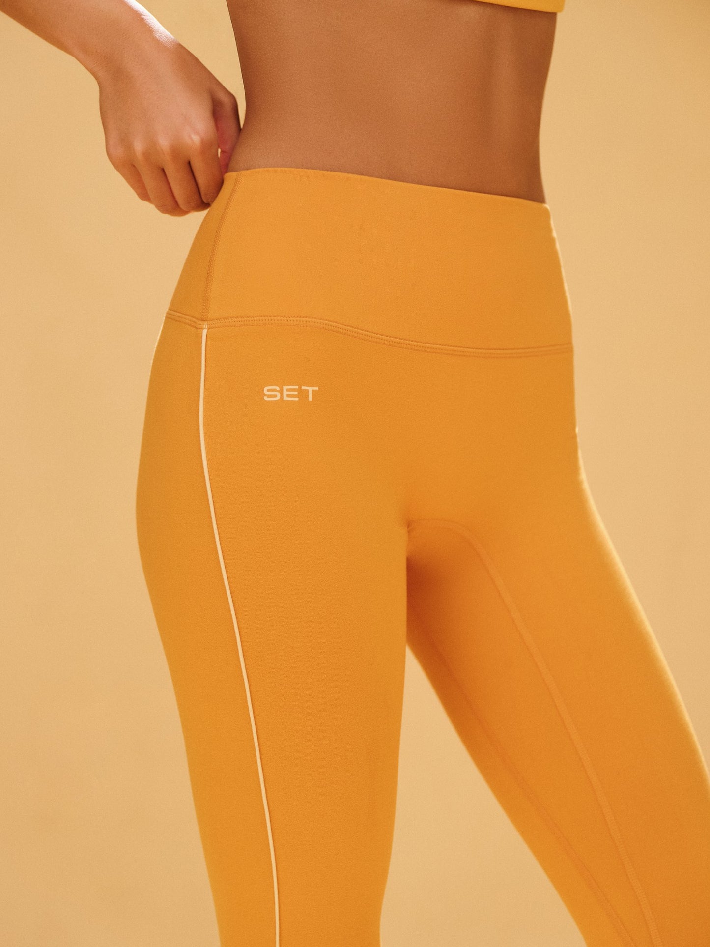 FORMCLOUD® CLOUD PIPE LEGGINGS - ORANGE SODA | SET ACTIVE