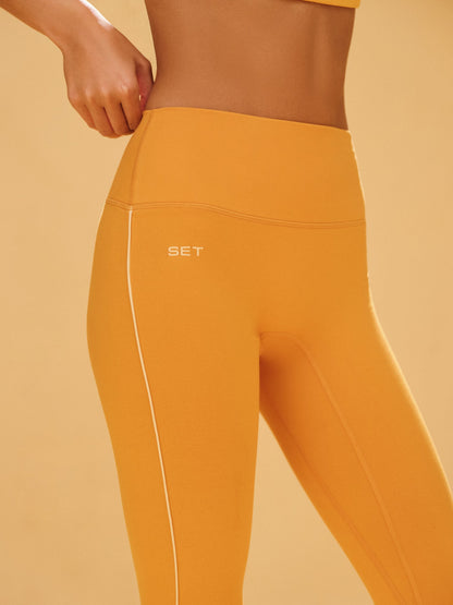 FORMCLOUD® CLOUD PIPE LEGGINGS - ORANGE SODA | SET ACTIVE
