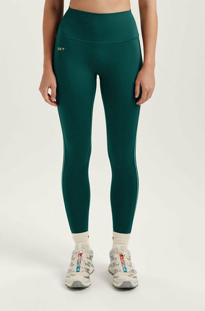 SPORTBODY® SPORTY DUO STRIPE LEGGINGS - PEAK | SET ACTIVE