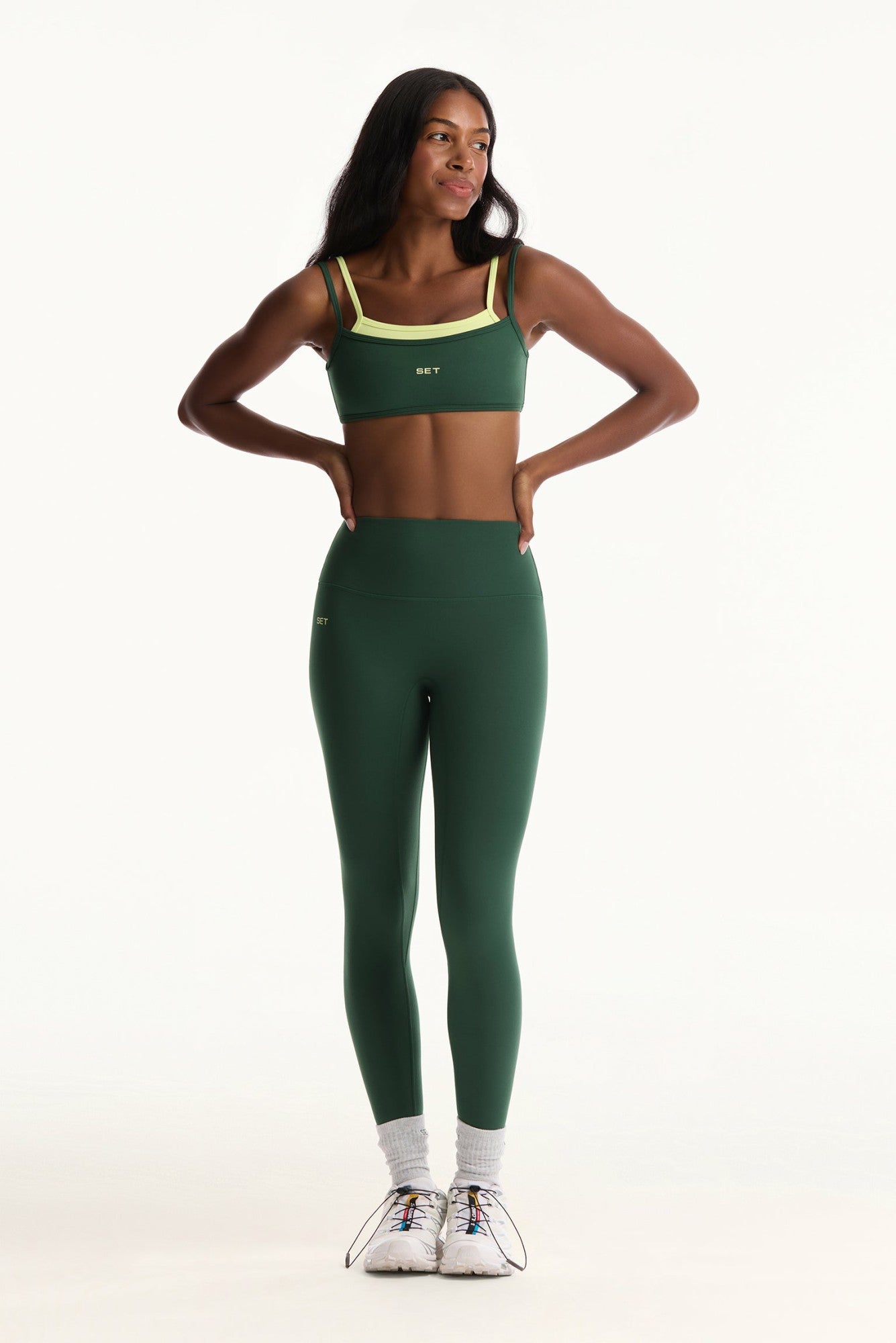 FORMCLOUD® CLOUD HIGH-RISE LEGGINGS - AGAVE 818 1.0 | SET ACTIVE