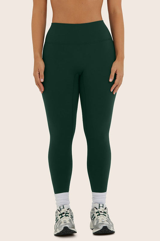 SPORTBODY® SPORTY MID-RISE LEGGINGS - BEETLE | SET ACTIVE