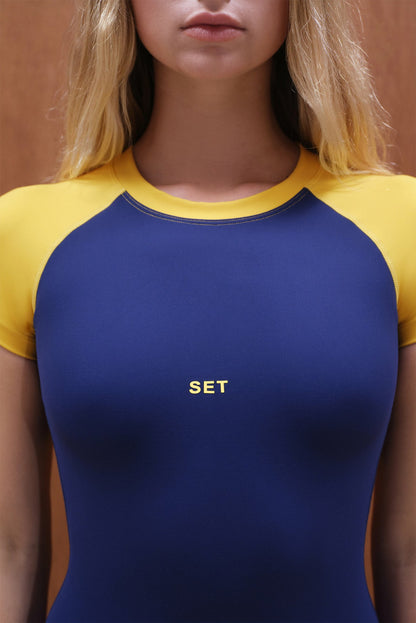 LUXFORM® LUX GOLES SHORTYSUIT - VARSITY | SET ACTIVE