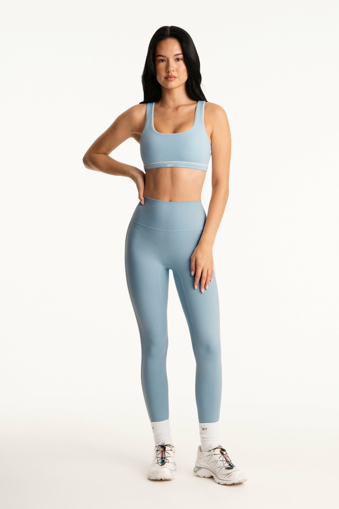 FORMCLOUD® CLOUD PARKE PIPE HIGH-RISE LEGGINGS - OVERCAST 1.0 | SET ACTIVE