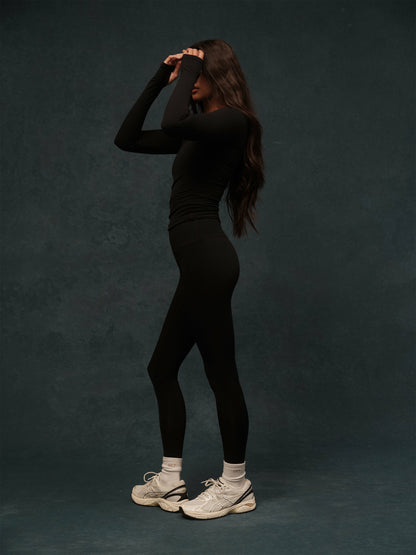 BREATHE 1.0 HIGH-RISE LEGGINGS - ORCA | SET ACTIVE