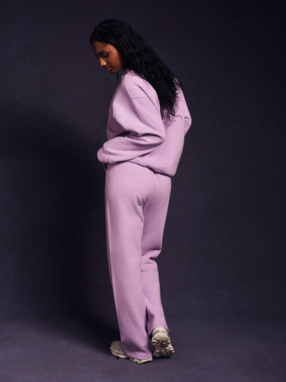 MIDWEIGHT SWEATS STAPLE STRAIGHT LEG SWEATPANTS - BUTTERCREAM | SET ACTIVE
