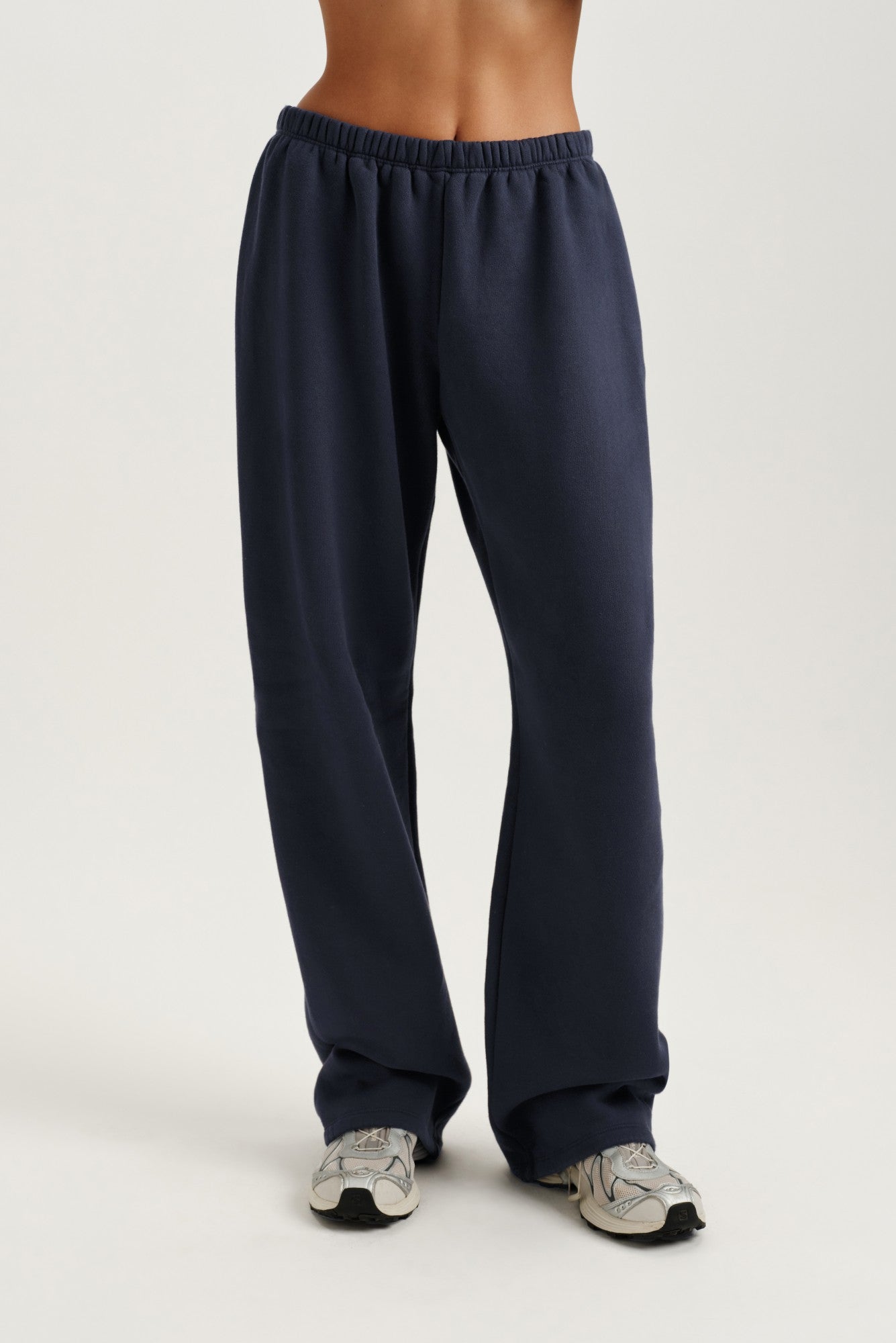 MIDWEIGHT SWEATS STAPLE STRAIGHT LEG SWEATPANTS - INDIGO | SET ACTIVE