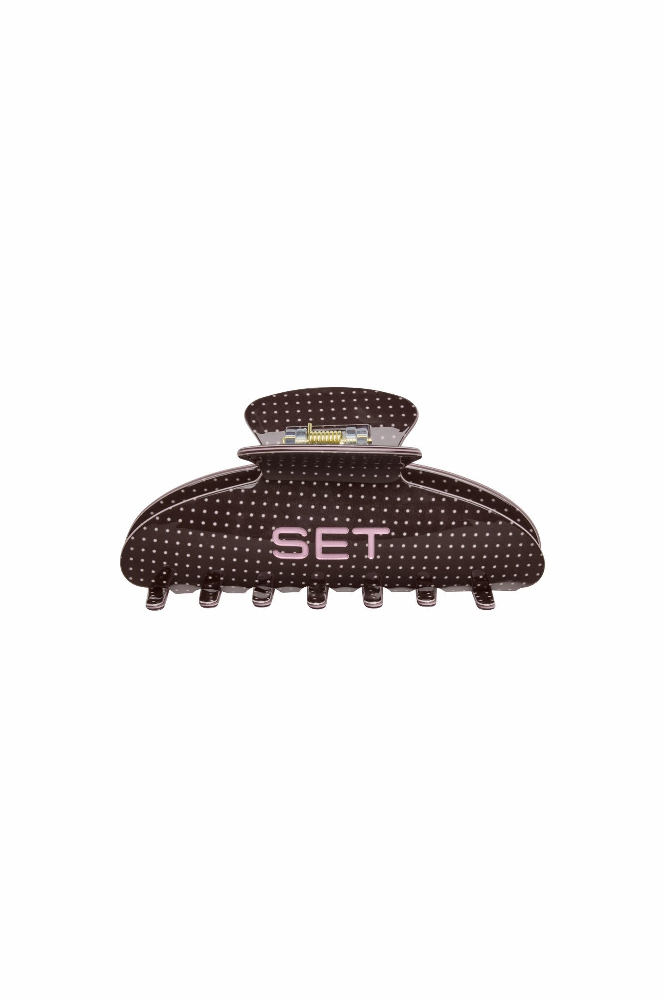 SET POLKA DOT CLAW CLIP - SWIRL | SET ACTIVE