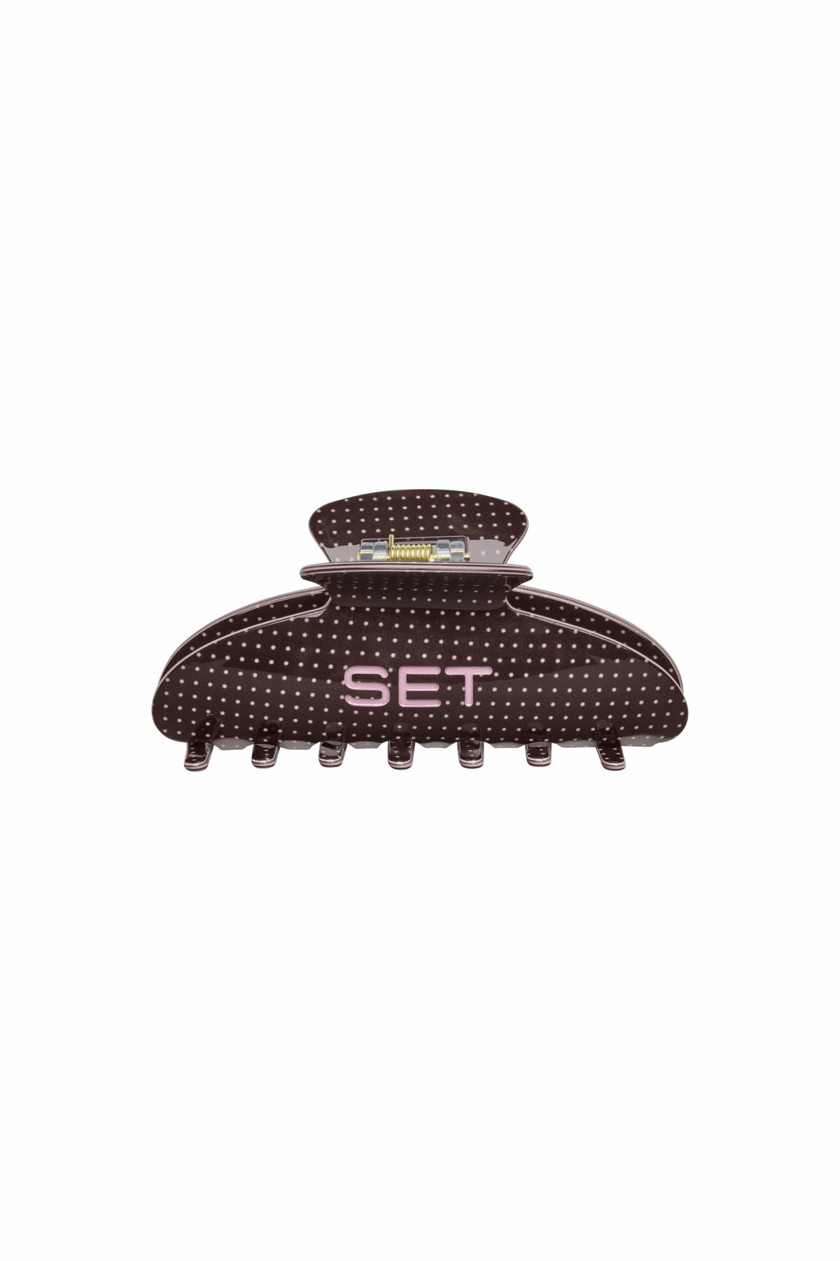 SET POLKA DOT CLAW CLIP - SWIRL | SET ACTIVE
