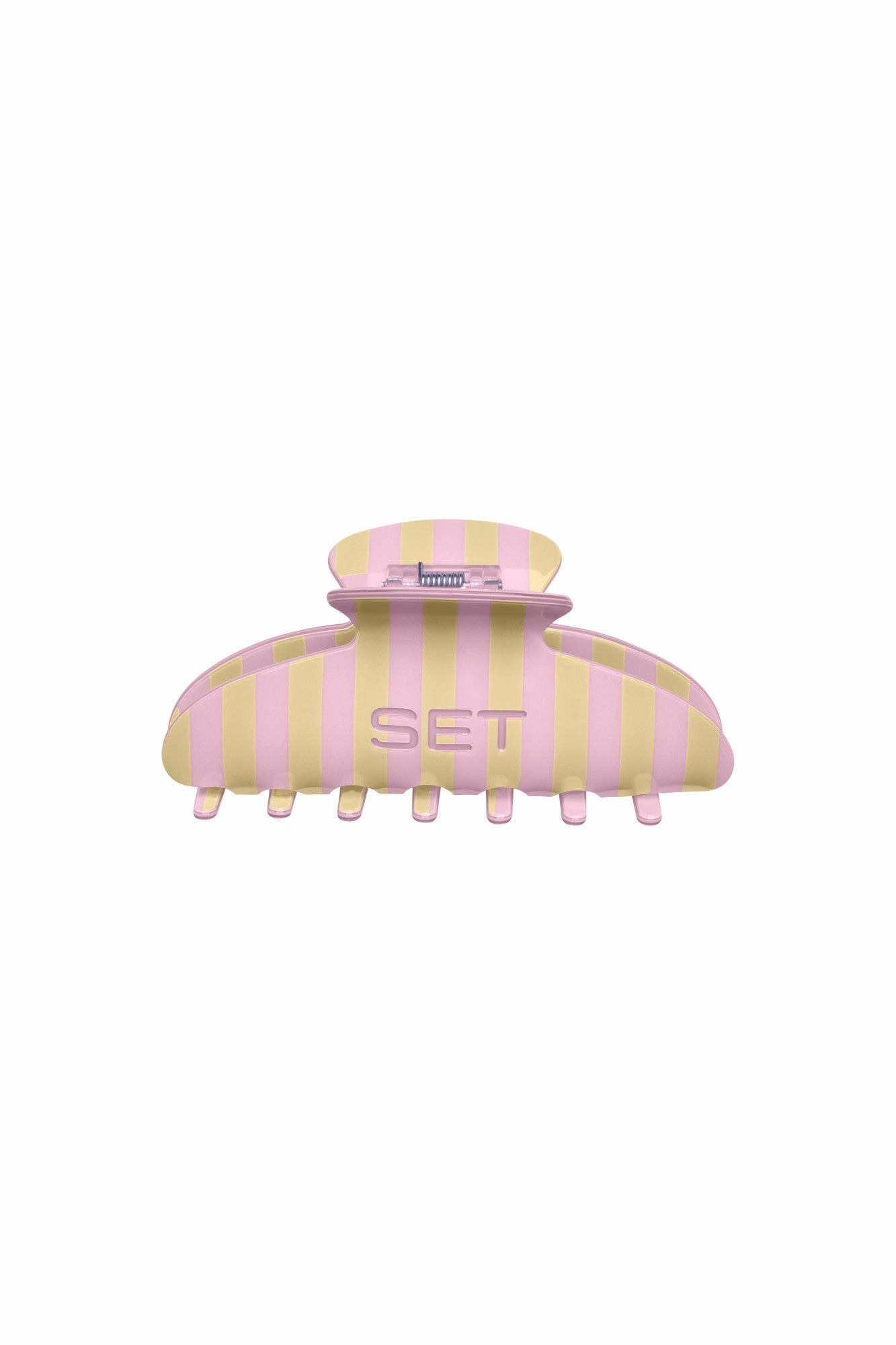 SET STRIPE CLAW CLIP - TAFFY | SET ACTIVE