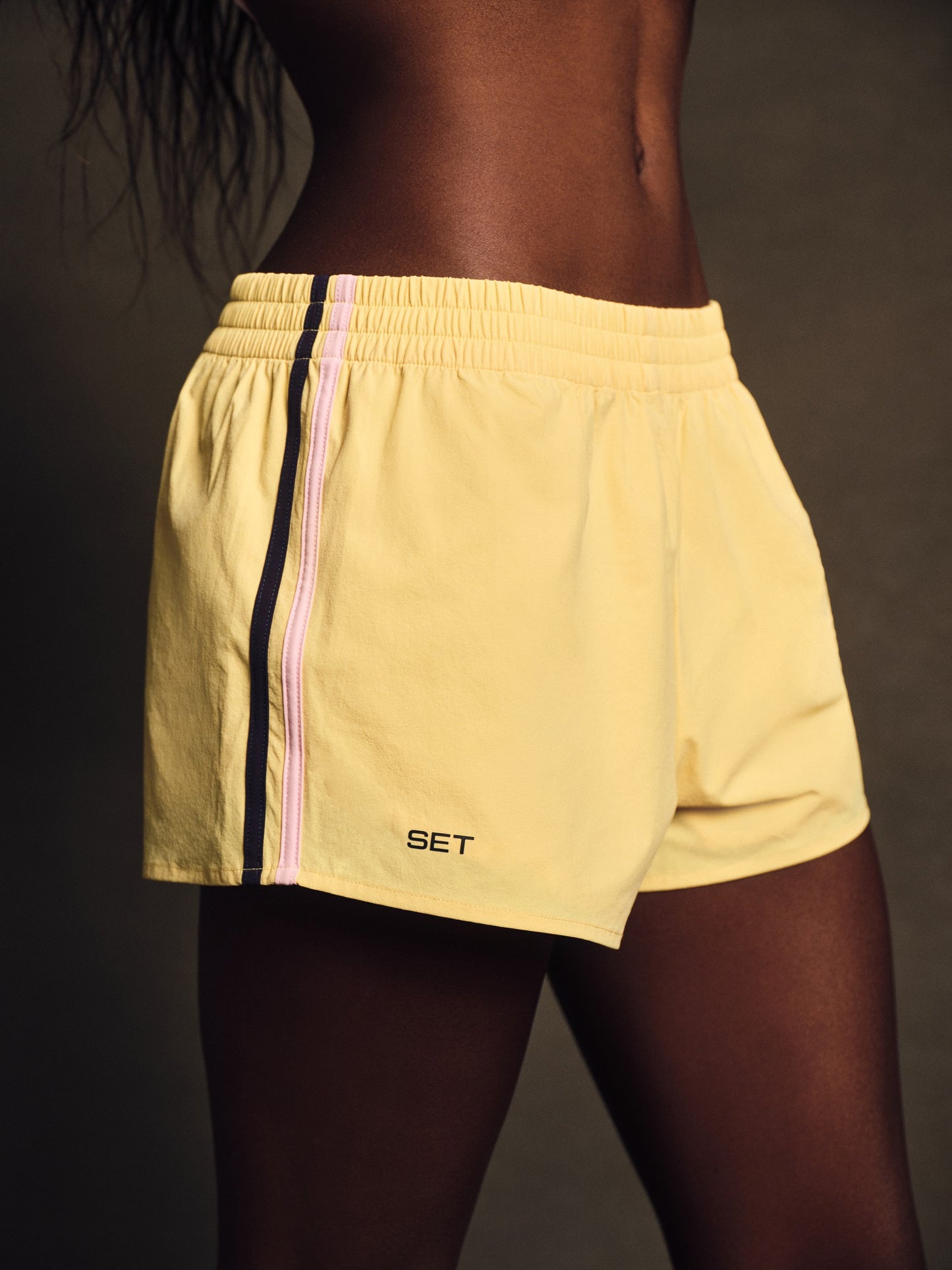 NYLON TRACK SHORTS - TAFFY | SET ACTIVE
