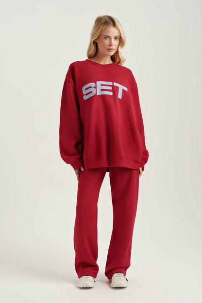 MIDWEIGHT SWEATS STAPLE SET CREWNECK - VERSE | SET ACTIVE