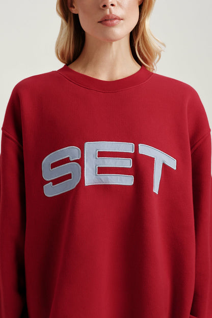 MIDWEIGHT SWEATS STAPLE SET CREWNECK - VERSE | SET ACTIVE