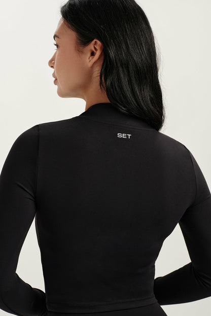 LUXFORM® LUX QUARTER ZIP - ONYX | SET ACTIVE