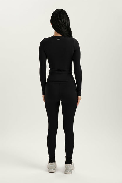 BREATHE 1.0 LONG SLEEVE - ONYX | SET ACTIVE
