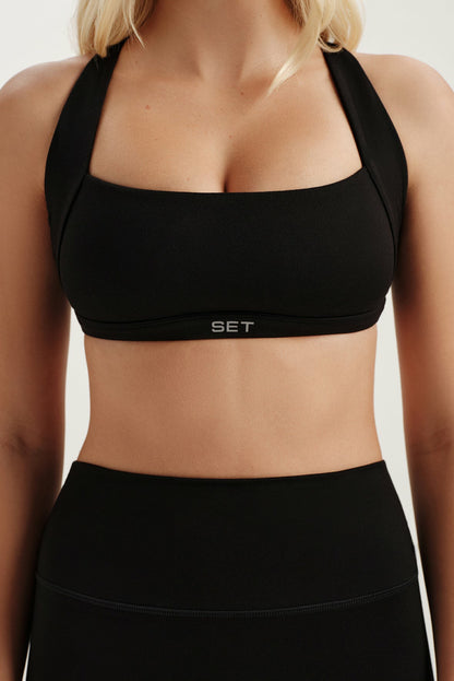 FORMCLOUD® CLOUD CROSSBACK BRA - ONYX | SET ACTIVE